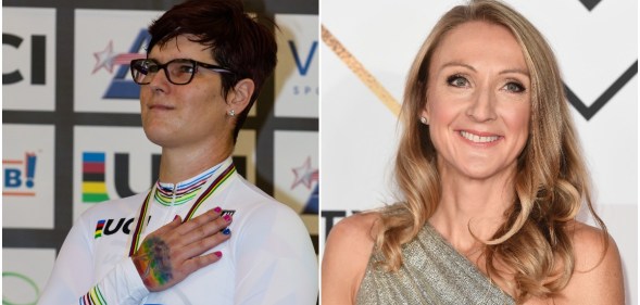 Rachel McKinnon and Paula Radcliffe