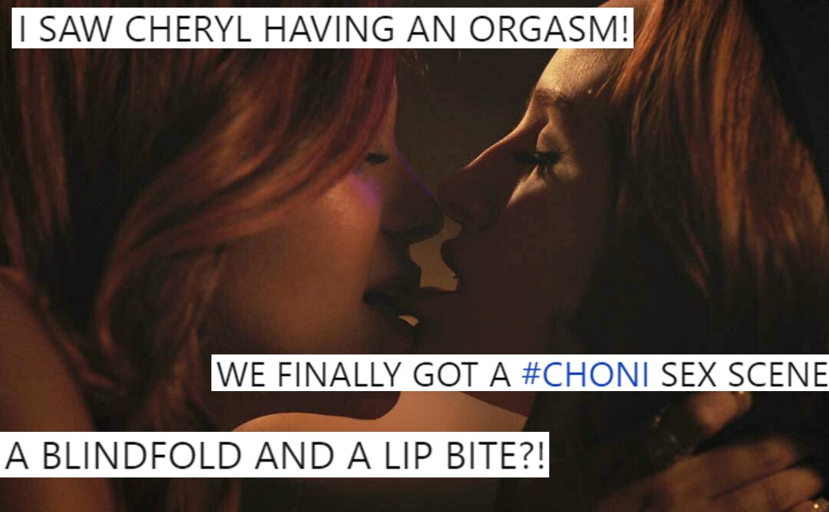 Riverdale cheryl and toni sex scene