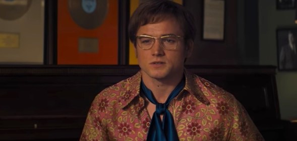 Taron Egerton as Elton John in Rocketman