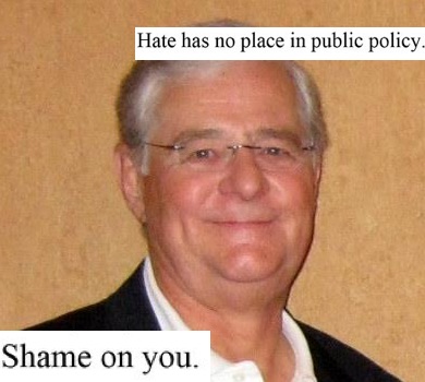 Kansas lawmaker Rep Ron Highland, who was publicly shamed by his LGBT daughter