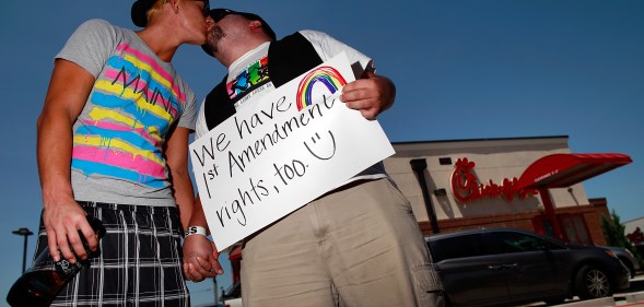 There is no justification for why same-sex couples receive higher fees.