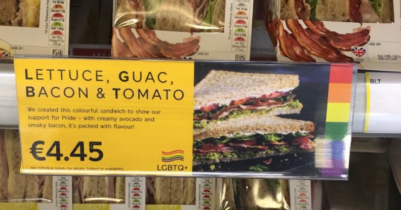 M&S have launched an LGBT sandwich.