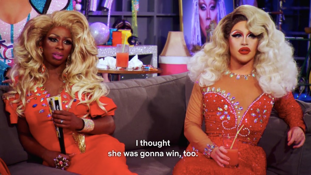 The queens are in shock as Vanjie fails to win.