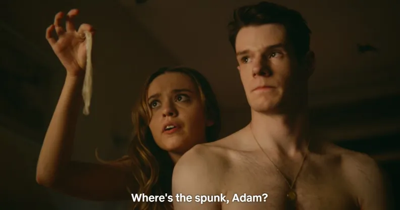 Sex Education quotes: Netflix: Where's the spunk, Adam?