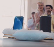 Siri and Alexa get married for Vienna EuroPride