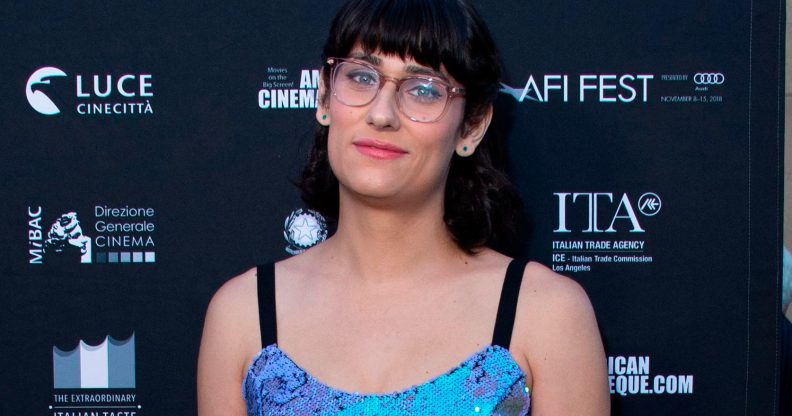 Teddy Geiger arrives at the AFI FEST 2018. (VALERIE MACON/AFP/Getty Images)
