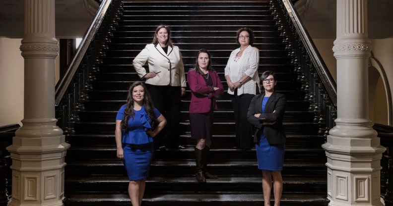 the all-female Texas LGBT+ Caucus defeated a bill deemed a threat to lGBT+ rights in the state.