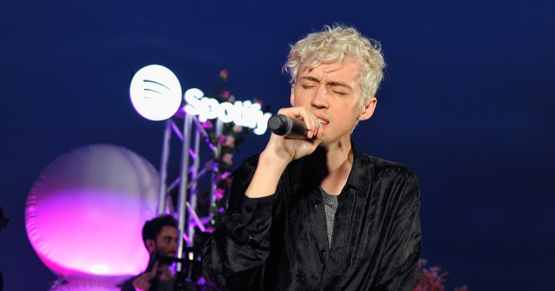 Troye Sivan performing live