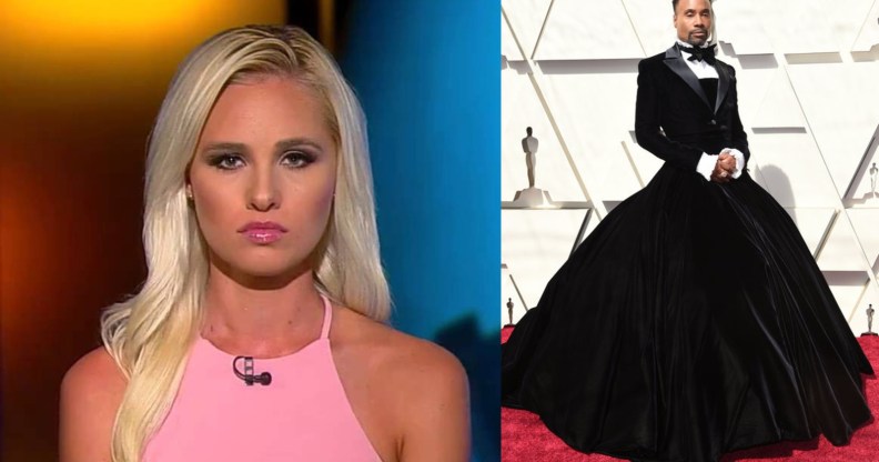 Tomi Lahren attacks Billy Porter for attacking men.