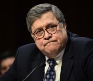 William Barr, nominee to be US Attorney General, testifies during a Senate Judiciary Committee confirmation hearing