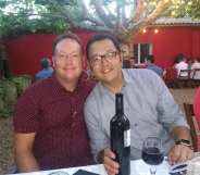 Gay couple aaron lucero and jeff cannon got engaged in June.