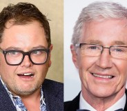 British comedians Alan Carr and Paul O'Grady, who will reportedly both be on RuPaul's Drag Race UK