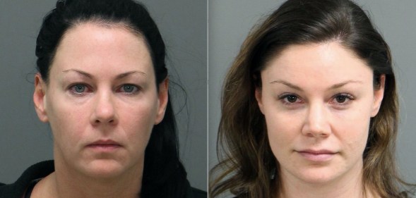 The two women were detained for assaulting a trans woman in a bathroom in North Carolina bar.