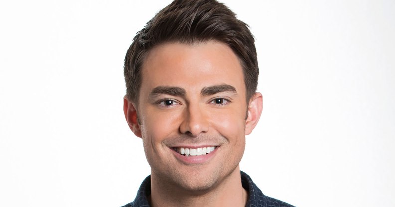 Jonathan Bennett in a promotional shot for Celebrity Big Brother