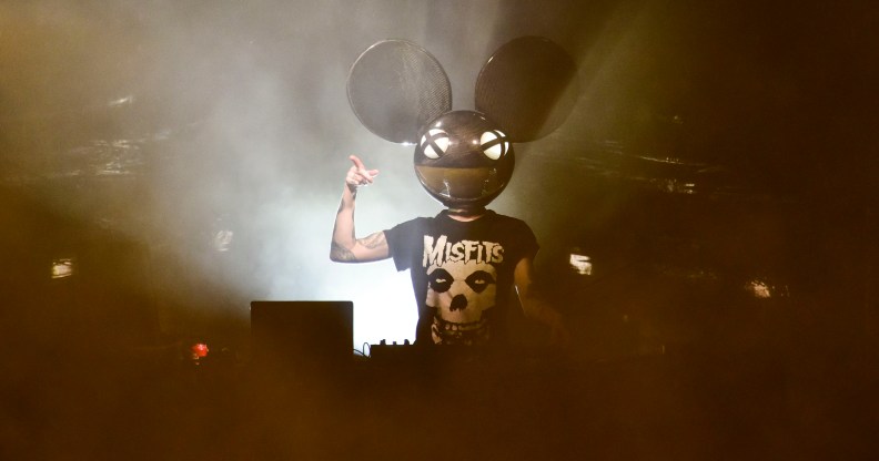 Deadmau5 Performs At The Seaport District's Pier 17 Rooftop on September 8, 2018 in New York City