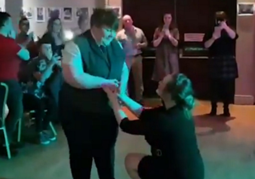 Shannon Whelan proposed to her lesbian partner Ciara Smyth on February 15, 2019