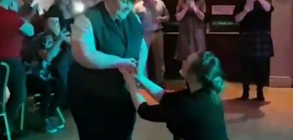 Shannon Whelan proposed to her lesbian partner Ciara Smyth on February 15, 2019