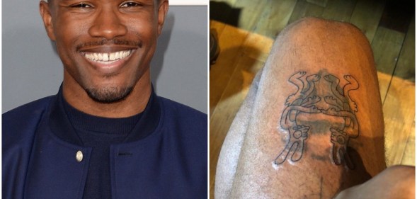 Frank Ocean gets Matt Groening inspired gay tattoo