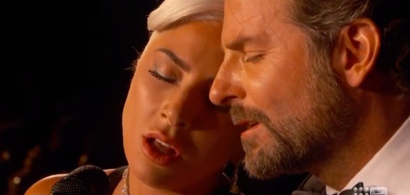Lady Gaga and Bradley Cooper perform Shallow at Oscars