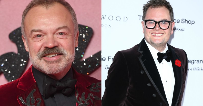Photo of Graham Norton and Alan Carr