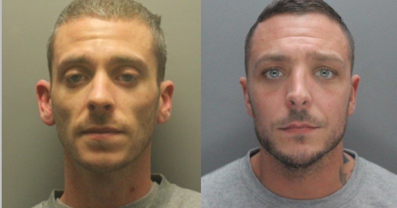 Stuart Curtis and Nicholas Curtis stabbed Glenda Jackson to death hours after she reported homophobic abuse