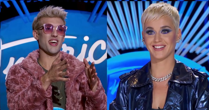 Jorgie credited American Idol judge Katy Perry to inspire him to come out.