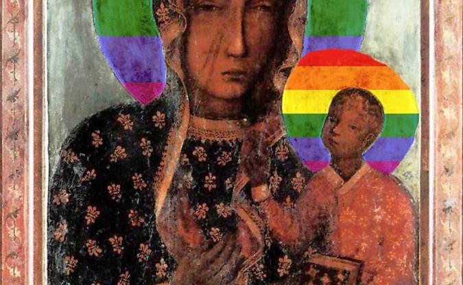 Activist detained by police in Poland over LGBT Virgin Mary images