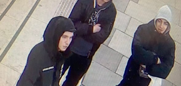 London's Metropolitan Police issued an homophobic assault appeal for three men