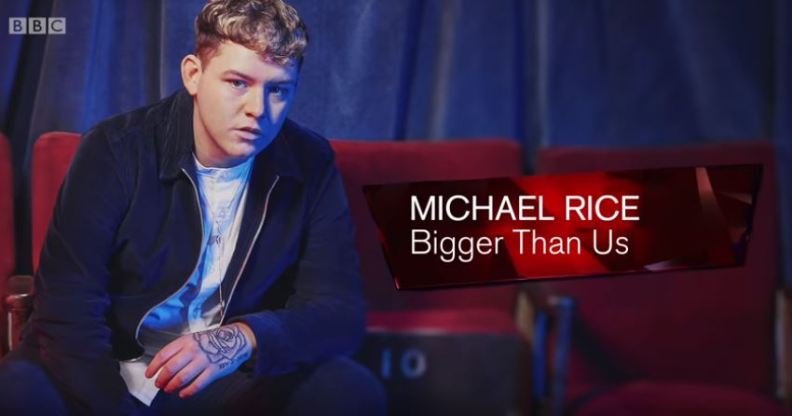 Michael Rice to represent the UK at Eurovision with 'Bigger Than Us'