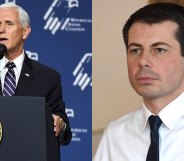 Vice President Mike Pence and Democratic candidate Pete Buttigieg