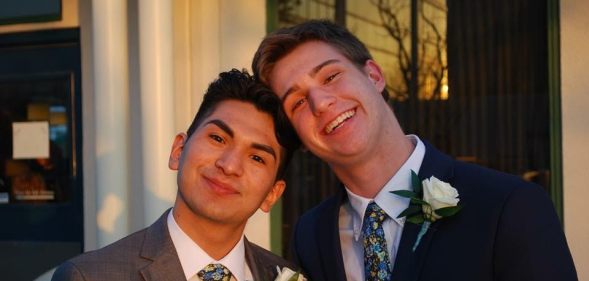 Tennessee gay teens pedro and evan will attend their first high school prom this year.