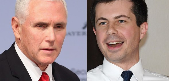 Second Lady Karen Pence has claimed her husband, Vice President Mike Pence and presidential hopeful Pete Buttigieg have a "great relationship."