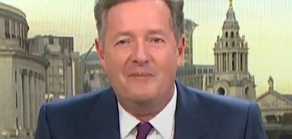 Piers Morgan on ITV's Good Morning Britain.