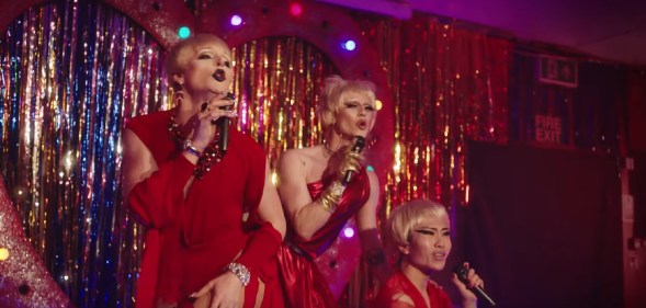 The drag queens serving their best P!nk looks in the "Walk Me Home" video