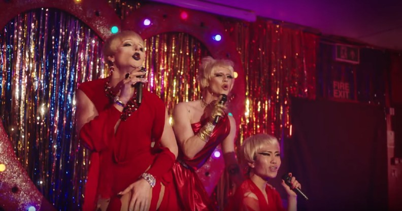 The drag queens serving their best P!nk looks in the "Walk Me Home" video