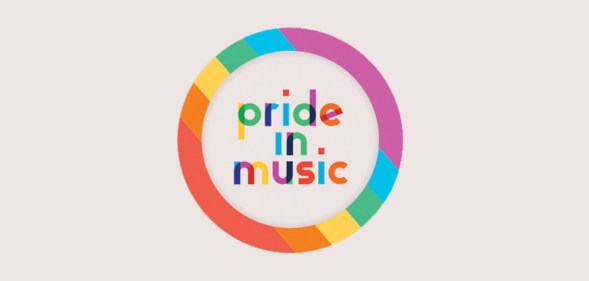The logo of Pride in Music in its Facebook photo