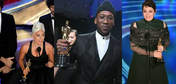 Lady Gaga, Mahershala Ali and Olivia Colman win Oscars.