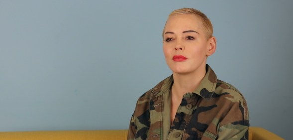 Rose McGowan, who has said sorry for comments she previously made about the trans community (PinkNews)