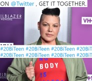 Sara Ramirez, who has spoken out for #20BiTeen, attends VH1 Trailblazer Honors 2018 at The Cathedral of St. John the Divine on June 21, 2018 in New York City