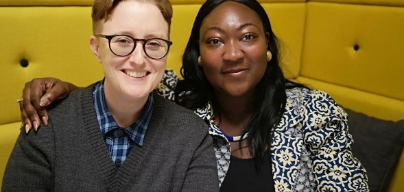 Stonewall's Ruth Hunt and UK Black Pride's Lady Phyll.