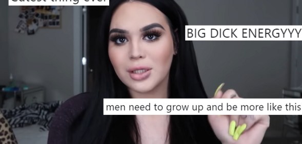 The message Tiffany Monroe posted from a Texas man has gone viral. (Tiffany Monroe/youtube)