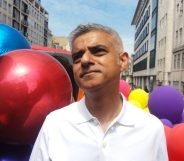 Mayor of London Sadiq Khan at Pride 2017