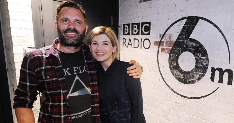 Shaun Keaveny and Jodie Whittaker (BBC)