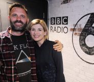 Shaun Keaveny and Jodie Whittaker (BBC)