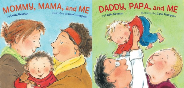 Books used as part of LGBT+ inclusive education lessons to teach about same-sex relationships