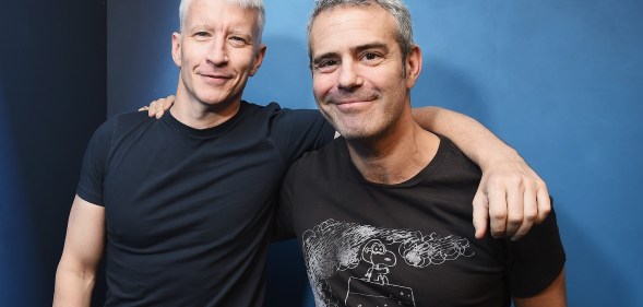 Anderson Cooper and Andy Cohen