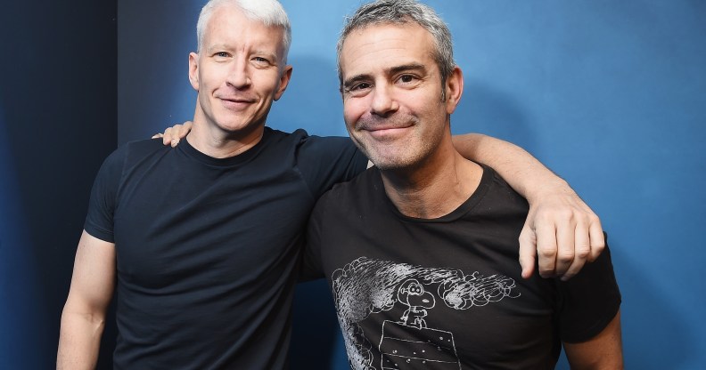 Anderson Cooper and Andy Cohen