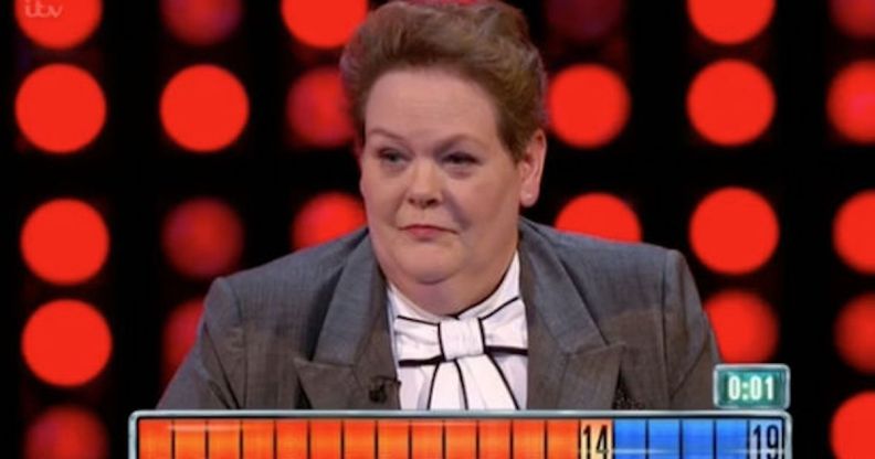 The Chase's Anne Hegerty (not a lesbian)