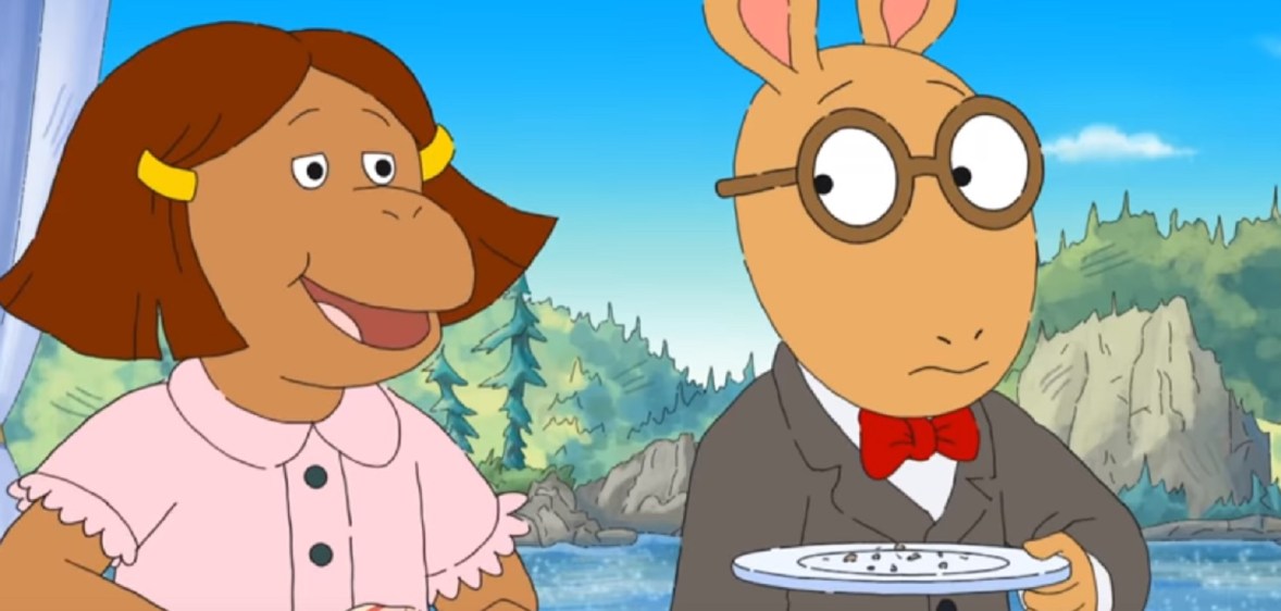 Image of a scene from PBS show Arthur and Friends