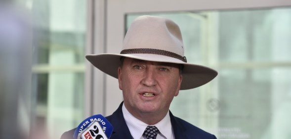 Australia's former Deputy Prime Minister Barnaby Joyce